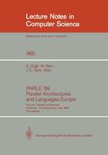 PARLE '89 - Parallel Architectures and Languages Europe: Volume I: Parallel Architectures, Eindhoven, The Netherlands, June 12-16, 1989; Proceedings