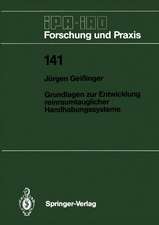 Grundlagen zur Entwicklung reinraumtauglicher Handhabungssysteme