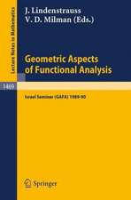 Geometric Aspects of Functional Analysis: Israel Seminar (GAFA) 1989-90