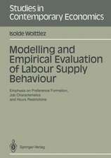 Modelling and Empirical Evaluation of Labour Supply Behaviour