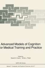 Advanced Models of Cognition for Medical Training and Practice