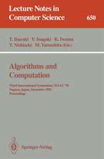 Algorithms and Computation: Third International Symposium, ISAAC '92, Nagoya, Japan, December 16-18, 1992. Proceedings