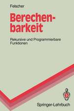 Berechenbarkeit: Rekursive und Programmierbare Funktionen