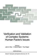 Verification and Validation of Complex Systems: Human Factors Issues