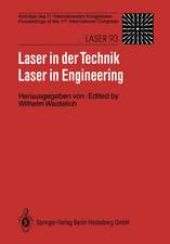 Laser in der Technik / Laser in Engineering: Vorträge des 11. Internationalen Kongresses / Proceedings of the 11th International Congress