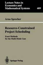 Resource-Constrained Project Scheduling: Exact Methods for the Multi-Mode Case