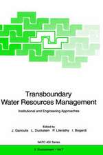 Transboundary Water Resources Management: Institutional and Engineering Approaches