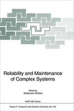 Reliability and Maintenance of Complex Systems