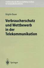 Verbraucherschutz und Wettbewerb in der Telekommunikation