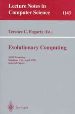 Evolutionary Computing: AISB Workshop, Brighton, U.K., April 1 - 2, 1996. Selected Papers