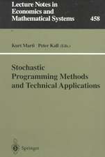 Stochastic Programming Methods and Technical Applications: Proceedings of the 3rd GAMM/IFIP-Workshop on “Stochastic Optimization: Numerical Methods and Technical Applications” held at the Federal Armed Forces University Munich, Neubiberg/München, Germany, June 17–20, 1996