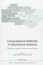 Computational Methods in Mechanical Systems: Mechanism Analysis, Synthesis, and Optimization