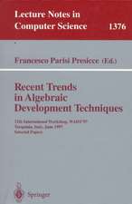 Recent Trends in Algebraic Development Techniques: 12th International Workshop, WADT '97, Tarquinia, Italy, June 3-7, 1997, Selected Papers