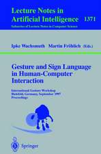 Gesture and Sign Language in Human-Computer Interaction: International Gesture Workshop, Bielefeld, Germany, September 17-19, 1997, Proceedings