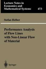 Performance Analysis of Flow Lines with Non-Linear Flow of Material