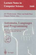 Automata, Languages and Programming