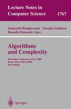 Algorithms and Complexity: 4th Italian Conference, CIAC 2000 Rome, Italy, March 1-3, 2000 Proceedings