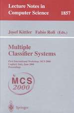 Multiple Classifier Systems