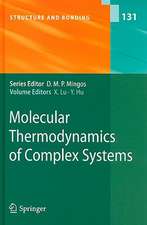 Molecular Thermodynamics of Complex Systems