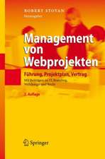 Management von Webprojekten: Führung, Projektplan, Vertrag