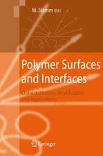 Polymer Surfaces and Interfaces: Characterization, Modification and Applications