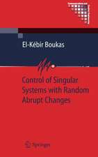 Control of Singular Systems with Random Abrupt Changes