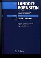 Refractive Indices of Pure Liquids and Binary Liquid Mixtures (Supplement to III/38)