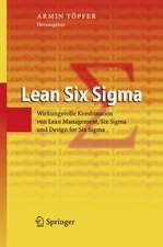 Lean Six Sigma: Erfolgreiche Kombination von Lean Management, Six Sigma und Design for Six Sigma