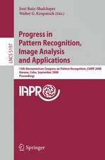 Progress in Pattern Recognition, Image Analysis and Applications: 13th Iberoamerican Congress on Pattern Recognition, CIARP 2008, Havana, Cuba, September 9-12, 2008, Proceedings