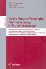 On the Move to Meaningful Internet Systems: OTM 2008 Workshops: OTM Confederated International Workshops and Posters, ADI, AWeSoMe, COMBEK, EI2N, IWSSA, MONET, OnToContent & QSI, ORM, PerSys, RDDS, SEMELS, and SWWS 2008, Monterrey, Mexico, November 9-14, 2008, Proceedings