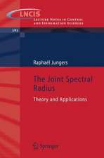 The Joint Spectral Radius: Theory and Applications