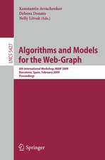 Algorithms and Models for the Web-Graph: 6th International Workshop, WAW 2009 Barcelona, Spain, February 12-13, 2009, Proceedings