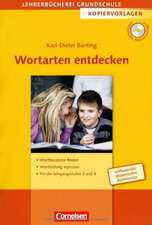 Wortarten entdecken. Kopiervorlagen mit CD-ROM