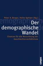 Der demographische Wandel