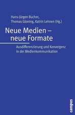 Neue Medien - neue Formate