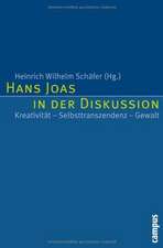 Hans Joas in der Diskussion