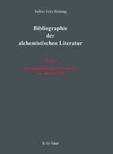 Die alchemistischen Druckwerke von 1691 bis 1783