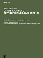 Bibliographie der österreichischen Zeitungen 1621–1945: A–M