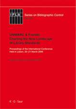 UNIMARC & Friends: Charting the New Landscape of Library Standards: Proceedings of the International Conference Held in Lisbon, 20-21 March 2006