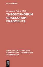 Theosophorum Graecorum Fragmenta