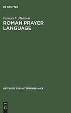 Roman Prayer Language