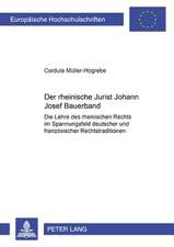 Der Rheinische Jurist Joseph Bauerband