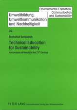 Technical Education for Sustainability