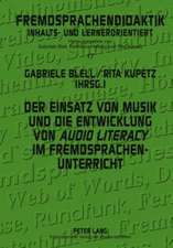 Der Einsatz Von Musik Und Die Entwicklung Von Audio Literacy Im Fremdsprachenunterricht: Anforderungen an Eine Neue Rundfunkordnung Aus Ordnungspolitischer Sicht