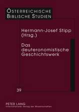 Das Deuteronomistische Geschichtswerk