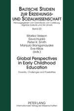 Global Perspectives in Early Childhood Education