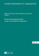 Konstruktionsgrammatik in Den Romanischen Sprachen: Arbeits- Und Datenschutzrechtliche Implementierungsaspekte