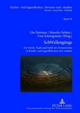 Schwellengaenge: Zur Poetik, Topik Und Optik Des Fantastischen in Kinder- Und Jugendliteratur Und -Medien. Kulturanalytische Streifzueg