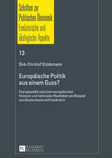 Europaeische Politik Aus Einem Guss?: Energiepolitik Zwischen Europaeischen Visionen Und Nationalen Realitaeten Am Beispiel Von Deutschland Und Frankr