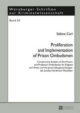 Proliferation and Implementation of Prison Ombudsmen